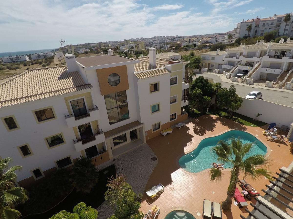 Fewo-Algarve Lagos Urlaub Ueberwintern Meerblick - Pool Exterior foto